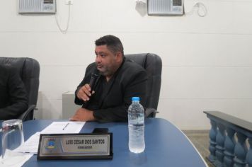 Foto - Sessão ordinária  da Câmara Municipal de Echaporã do dia 5 de março de 2024