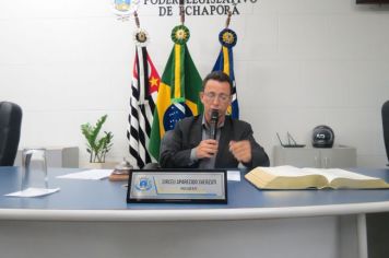 Foto - Sessão ordinária  da Câmara Municipal de Echaporã do dia 6 de fevereiro de 2024