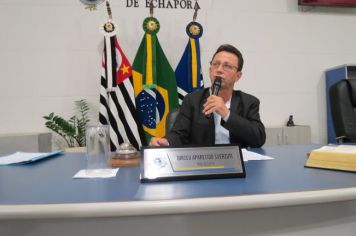 Foto - Sessão ordinária  da Câmara Municipal de Echaporã do dia 17 de setembro de 2024