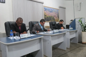 Foto - Sessão ordinária da Câmara Municipal de Echaporã do dia 22 de abril de 2026.