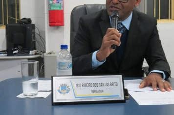 Foto - Sessão ordinária da Câmara Municipal de Echaporã do dia 19 de maio de 2026.
