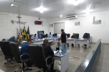 Foto - Sessão ordinária da Câmara Municipal de Echaporã de 3 de fevereiro de 2026
