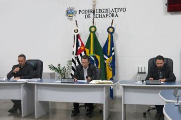 Foto - Sessão ordinária  da Câmara Municipal de Echaporã do dia 6 de agosto de 2024