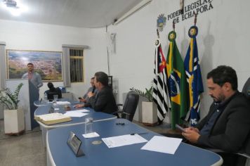 Foto - Sessão ordinária  da Câmara Municipal de Echaporã do dia 1 de outubro de 2024