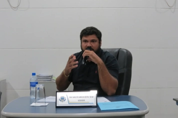Foto - Sessão ordinária da Câmara Municipal de Echaporã do dia 22 de abril de 2026.