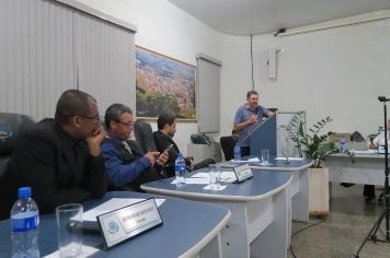 Foto - Sessão ordinária da Câmara Municipal de Echaporã de 7 de abril de 2026.