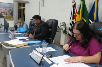 Foto - Sessão ordinária da Câmara Municipal de Echaporã do dia 2 de setembro de 2025.