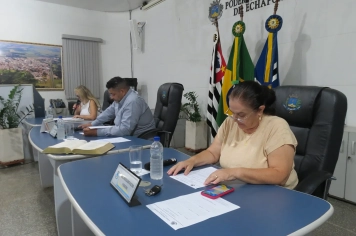 Foto - Sessão ordinária da Câmara Municipal de Echaporã de 17 de março de 2026.