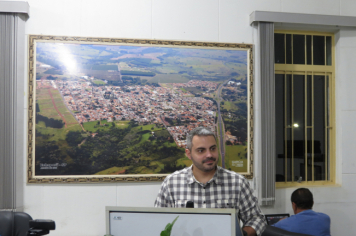 Foto - Sessão ordinária da Câmara Municipal de Echaporã do dia 19 de agosto de 2025.