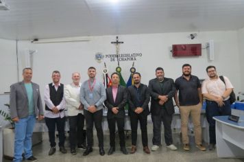 Foto - Sessão ordinária  da Câmara Municipal de Echaporã do dia 1 de outubro de 2024