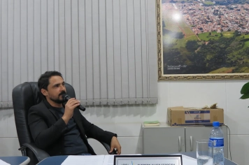 Foto - Sessão ordinária da Câmara Municipal de Echaporã do dia 22 de abril de 2026.