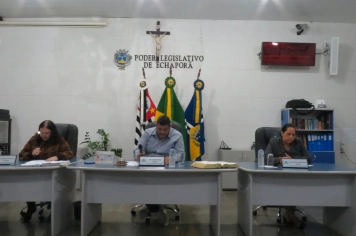 Foto - Sessão ordinária da Câmara Municipal de Echaporã do dia 19 de maio de 2026.