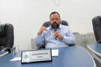 Foto - Sessão ordinária da Câmara Municipal de Echaporã do dia 5 de maio de 2026.