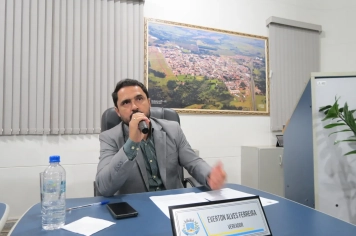 Foto - Sessão ordinária da Câmara Municipal de Echaporã de 19 de fevereiro de 2026