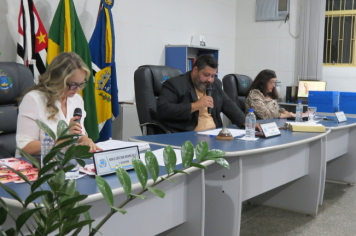 Foto - Sessão ordinária da Câmara Municipal de Echaporã do dia 19 de agosto de 2025.