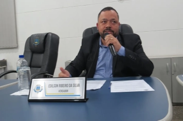 Foto - Sessão ordinária da Câmara Municipal de Echaporã do dia 19 de maio de 2026.