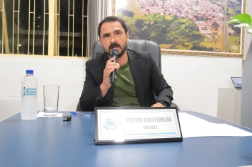 Foto - Sessão ordinária da Câmara Municipal de Echaporã do dia 5 de maio de 2026.