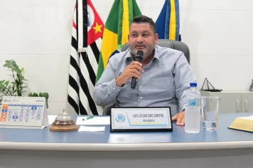 Foto - Sessão ordinária da Câmara Municipal de Echaporã do dia 19 de maio de 2026.