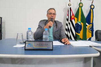 Foto - Sessão ordinária  da Câmara Municipal de Echaporã do dia 1 de outubro de 2024