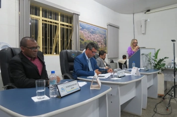 Foto - Sessão ordinária da Câmara Municipal de Echaporã de 18 de novembro de 2025.