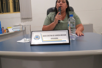 Foto - Sessão ordinária da Câmara Municipal de Echaporã do dia 19 de agosto de 2025.