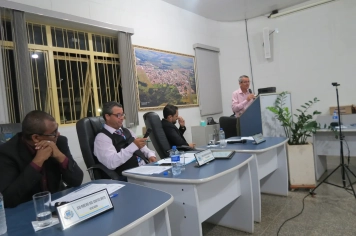 Foto - Sessão ordinária da Câmara Municipal de Echaporã do dia 5 de maio de 2026.