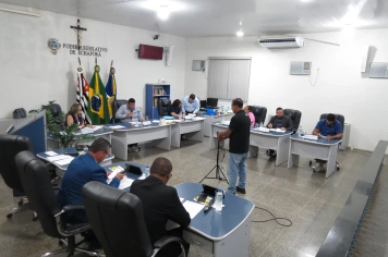 Foto - Sessão ordinária da Câmara Municipal de Echaporã de 3 de fevereiro de 2026