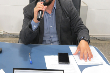 Foto - Sessão ordinária da Câmara Municipal de Echaporã do dia 21 de outubro de 2025.