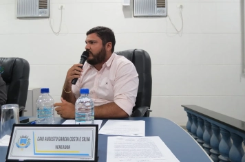 Foto - Sessão ordinária da Câmara Municipal de Echaporã de 3 de março de 2026