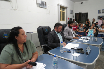 Foto - Sessão ordinária da Câmara Municipal de Echaporã do dia 19 de agosto de 2025.