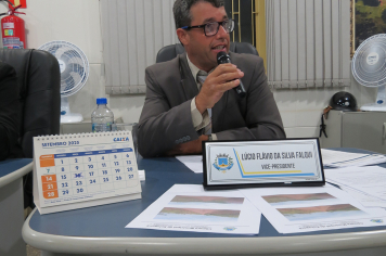 Foto - Sessão ordinária da Câmara Municipal de Echaporã do dia 16 de setembro de 2025.