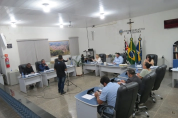 Foto - Sessão ordinária da Câmara Municipal de Echaporã de 7 de abril de 2026.