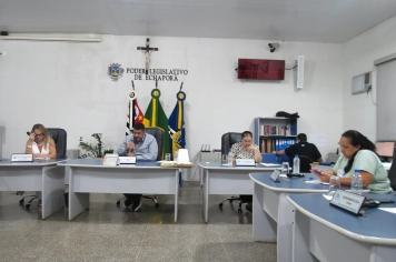 Foto - Sessão ordinária da Câmara Municipal de Echaporã de 19 de fevereiro de 2026