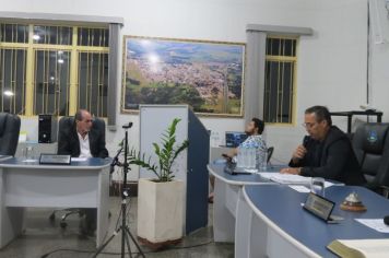 Foto - Sessão ordinária  da Câmara Municipal de Echaporã do dia 21 de maio de 2024
