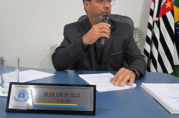 Foto - Sessão ordinária  da Câmara Municipal de Echaporã do dia 6 de agosto de 2024