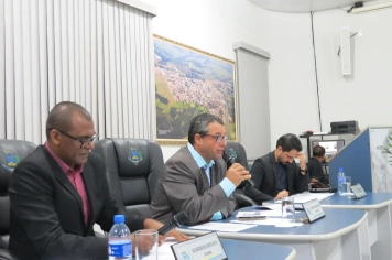 Foto - Sessão ordinária da Câmara Municipal de Echaporã do dia 22 de abril de 2026.