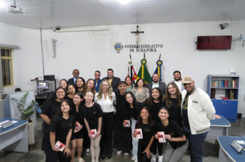 Foto - Sessão ordinária da Câmara Municipal de Echaporã do dia 19 de agosto de 2025.