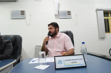 Foto - Sessão ordinária da Câmara Municipal de Echaporã de 17 de março de 2026.