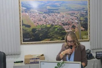 Foto - Sessão ordinária da Câmara Municipal de Echaporã do dia 22 de abril de 2026.