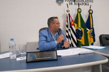 Foto - Sessão ordinária  da Câmara Municipal de Echaporã do dia 17 de setembro de 2024