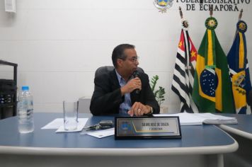 Foto - Sessão ordinária  da Câmara Municipal de Echaporã do dia 6 de fevereiro de 2024