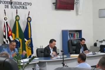 Foto - Sessão ordinária  da Câmara Municipal de Echaporã do dia 17 de setembro de 2024