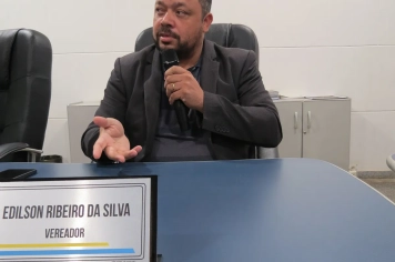 Foto - Sessão ordinária da Câmara Municipal de Echaporã de 19 de fevereiro de 2026