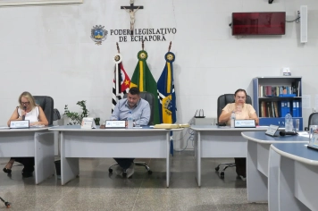 Foto - Sessão ordinária da Câmara Municipal de Echaporã de 17 de março de 2026.