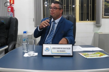 Foto - Sessão ordinária da Câmara Municipal de Echaporã de 3 de fevereiro de 2026