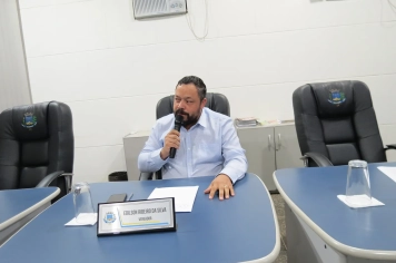Foto - Sessão ordinária da Câmara Municipal de Echaporã do dia 5 de maio de 2026.