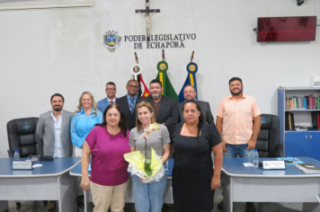 Foto - Sessão ordinária da Câmara Municipal de Echaporã do dia 2 de setembro de 2025.