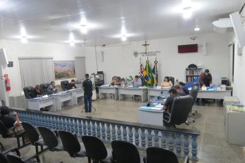 Foto - Sessão ordinária da Câmara Municipal de Echaporã do dia 22 de abril de 2026.