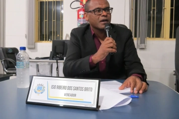 Foto - Sessão ordinária da Câmara Municipal de Echaporã do dia 5 de maio de 2026.