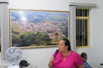 Foto - Sessão ordinária da Câmara Municipal de Echaporã do dia 4 de novembro de 2025.